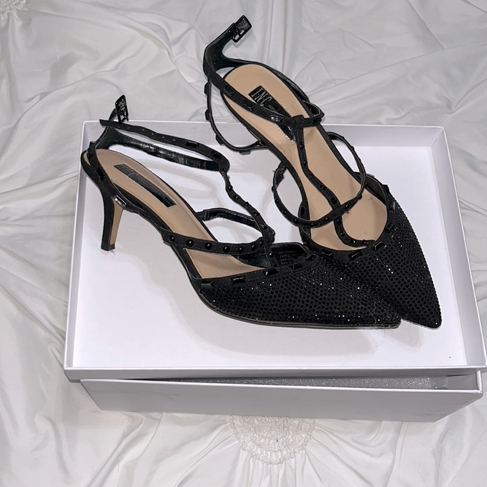 Black heels